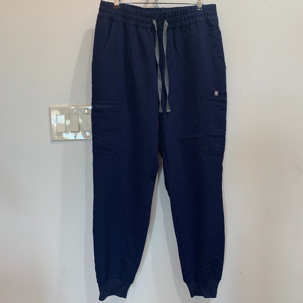 Figs Navy Uman Relaxed Jogger Scrub Pants